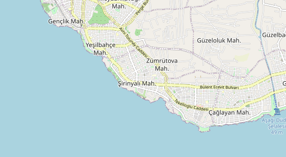 Schönheitsklinik auf Karte