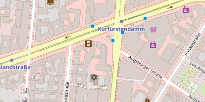 Schönheitsklinik auf Satellitenbild