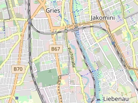 Schönheitsklinik auf Karte