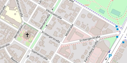 Schönheitsklinik auf Satellitenbild