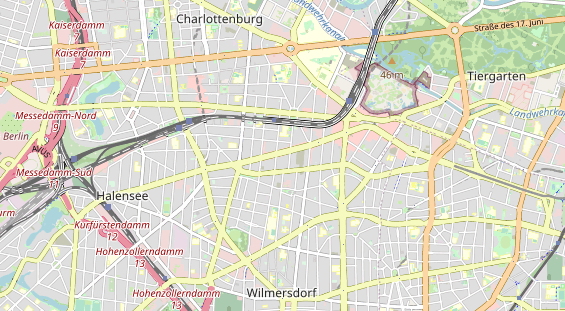 Schönheitsklinik auf Karte