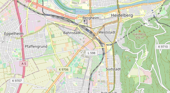 Schönheitsklinik auf Karte