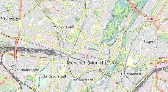 Schönheitsklinik auf Karte