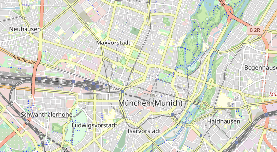 Schönheitsklinik auf Karte