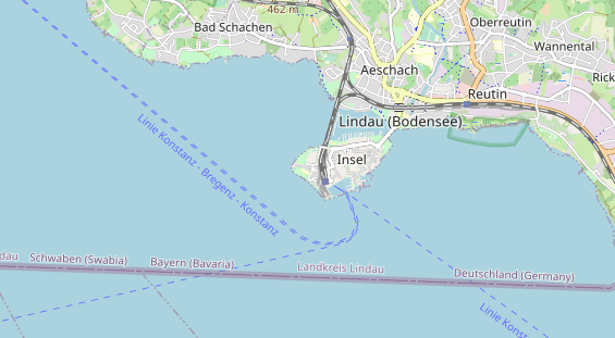 Schönheitsklinik auf Karte