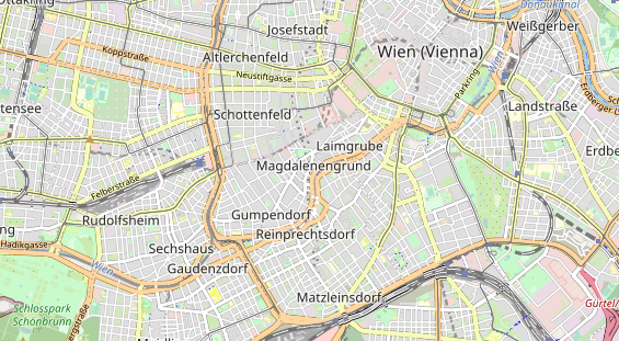 Schönheitsklinik auf Karte