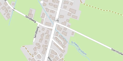 Schönheitsklinik auf Satellitenbild