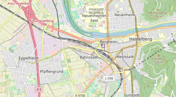 Schönheitsklinik auf Karte