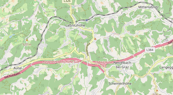 Schönheitsklinik auf Karte