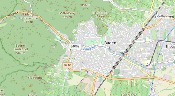 Schönheitsklinik auf Karte