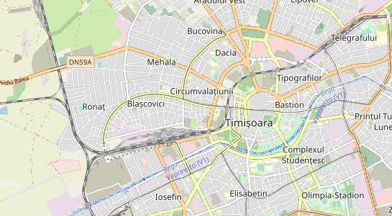 Schönheitsklinik auf Karte