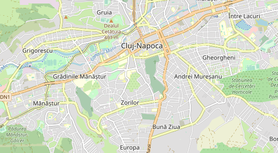 Schönheitsklinik auf Karte