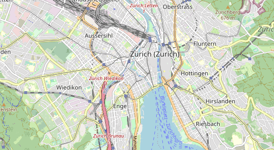 Schönheitsklinik auf Karte