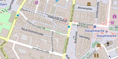 Schönheitsklinik auf Satellitenbild
