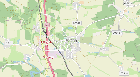 Schönheitsklinik auf Karte