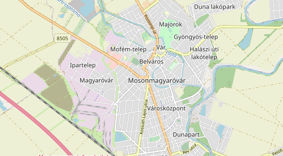 Schönheitsklinik auf Karte