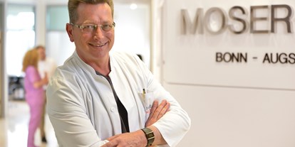 Schönheitskliniken - Gesäßstraffung - Bonn - Hans-Jürgen Rabe, Facharzt für Plastische und Ästhetische Chirurgie, Chefarzt der Moser-Klinik in Bonn - Moser-Klinik Bonn