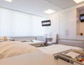 Schoenheitsklinik: An dieser Stelle möchten wir Ihnen unser klimatisiertes Patientenzimmer vorstellen.  
 - e-sthetic®